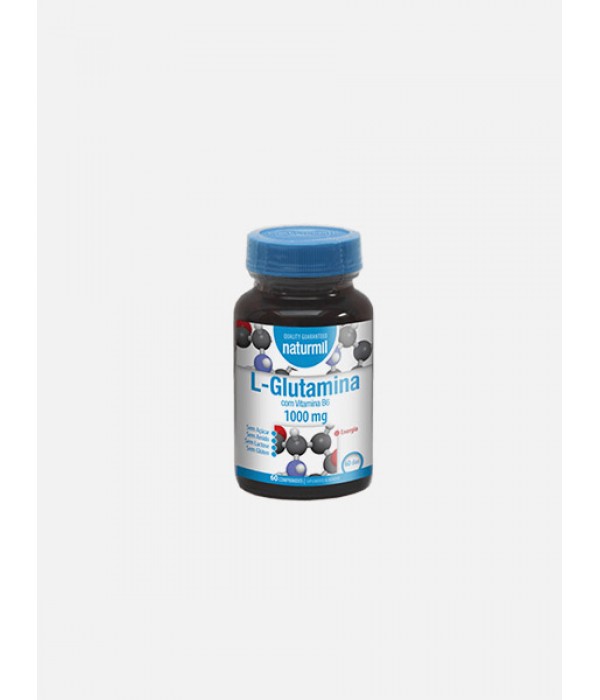 L-Glutamina 500mg - 60 Cápsulas - Naturmil